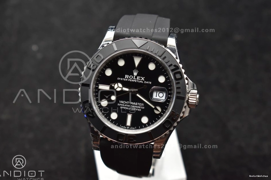 WaterResistant VSF 3D Bezel 42mm 226659 Oyster Black Ceramic 1213 flex Weight) on Edition 1:1 V3 Best Strap VS3235 Yacht-Master (Gain 0812